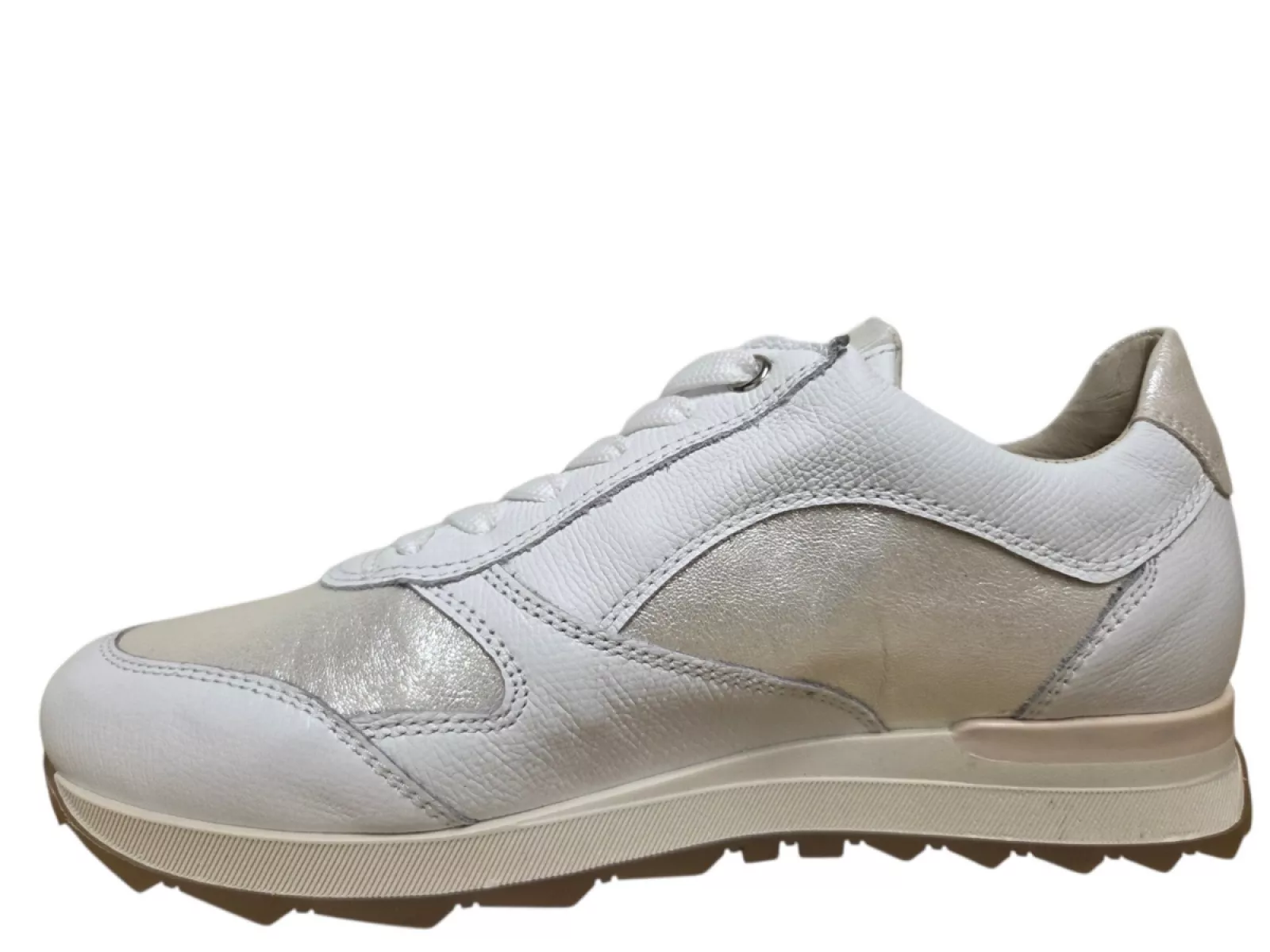 DL Sport DL Sport 6958 633 Alpina White Sneakers Wit Leer Dames