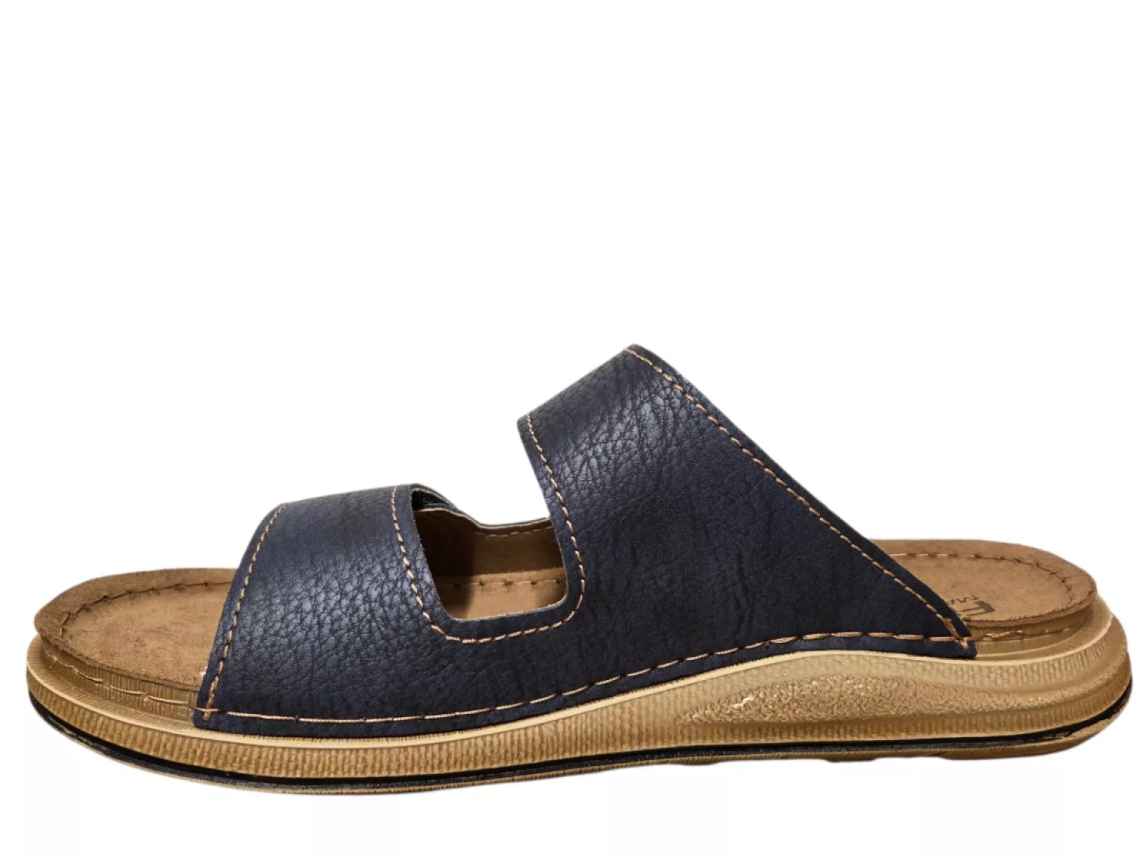 Fischer Fischer 556544 511 Slippers Blauw Leer Heren