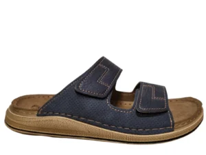 Fischer Fischer 556544 511 Slippers Blauw Leer Heren