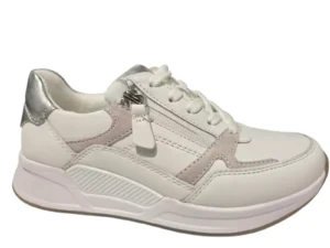 Gabor Gabor 86.958.50 Rolling Soft Sneakers Wit Leer Dames Breed
