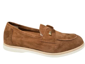 Gianluca Pisati Gianluca Pisati Letizia Camoscio Legno Instappers Bruin Suede dames