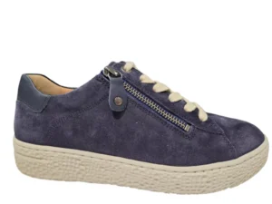 Hartjes Hartjes 162.1401/99 47.47 H Sneakers Blauw Suede Dames Breedte H