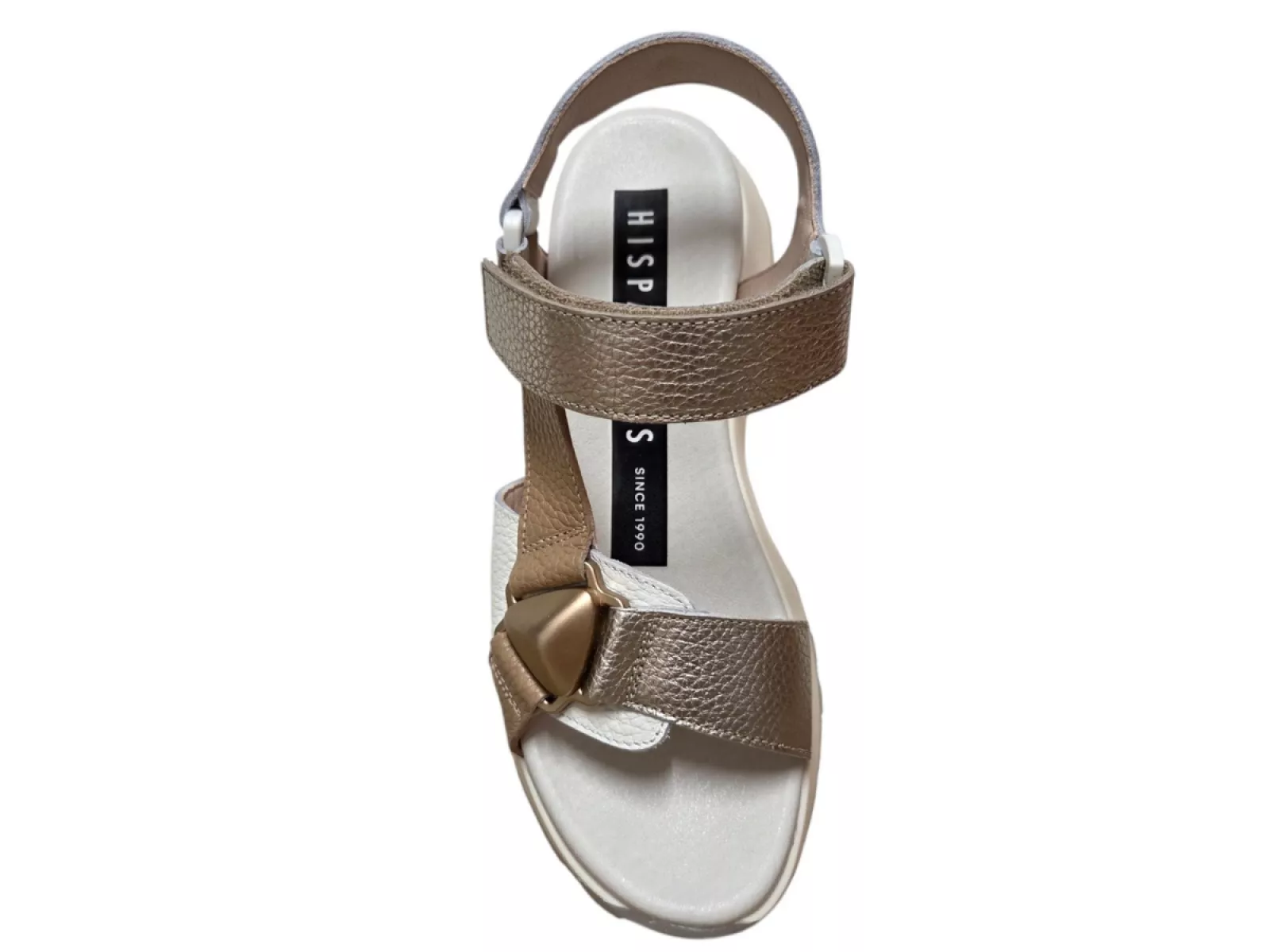 Hispanitas Hispanitas CHV264807 C001 Sandalen Wit Bruin Leer Dames