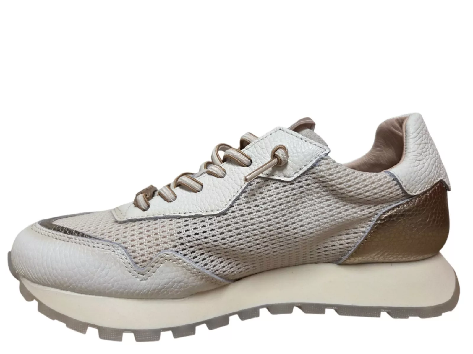 Hispanitas Hispanitas HV264825 C001 Sneakers Wit Leer Dames