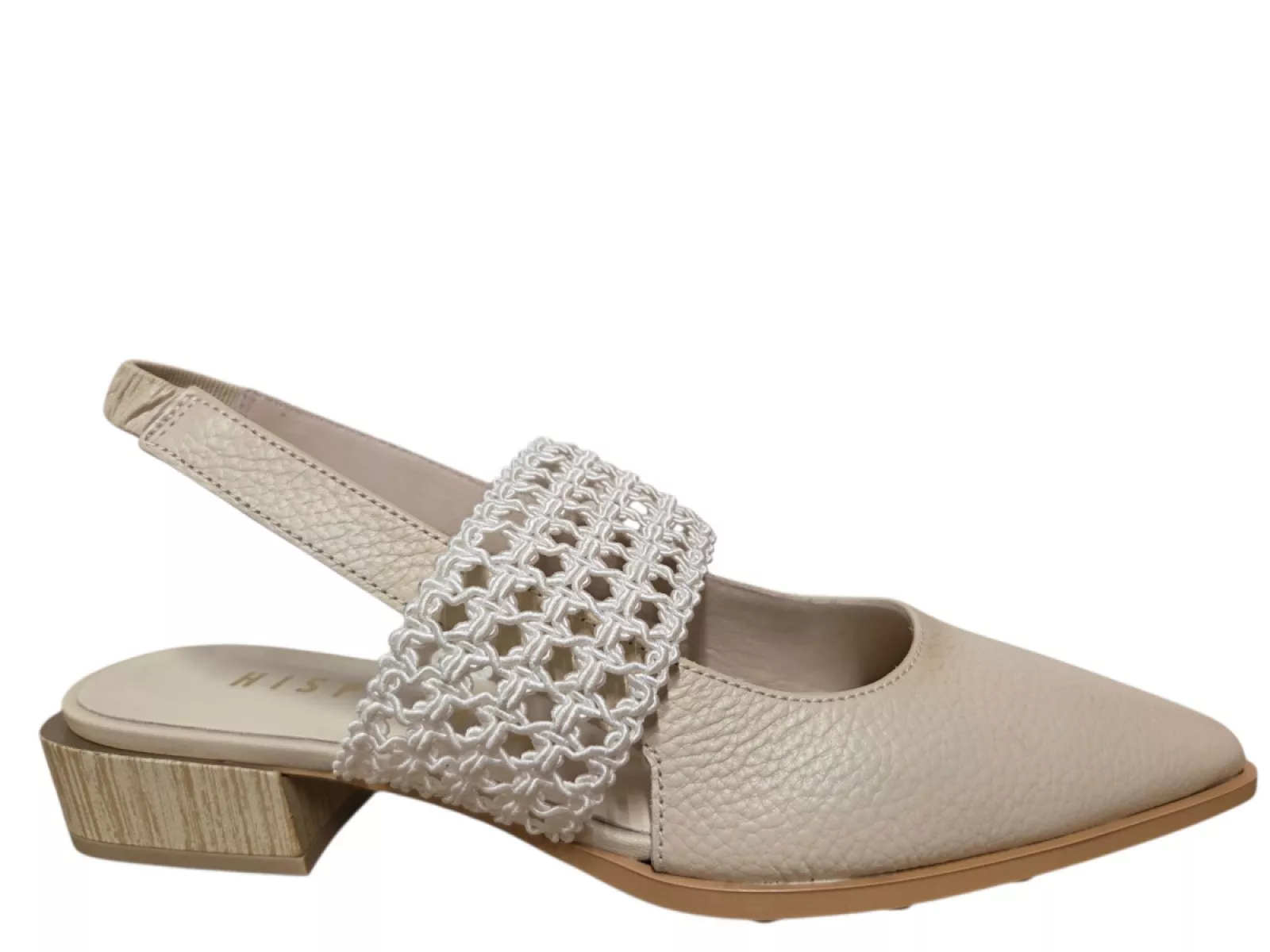 Hispanitas Hispanitas HV264866 C010 V26 Sandaletten Offwhite Leer Dames