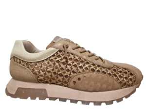 Hispanitas Hispanitas RHV264741 C001 Sneakers Beige Leer en Mesh Dames