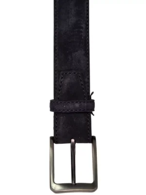 Melik Melik Aspen Riem Donkerblauw Suede Heren 110CM