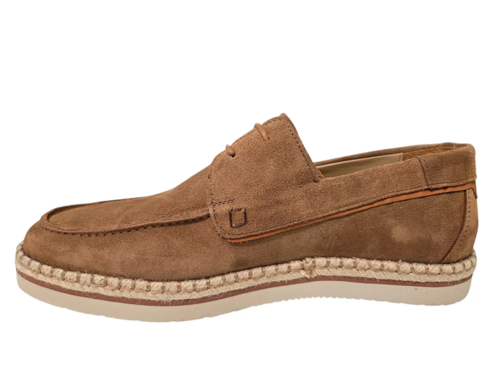 Melik Melik Jean Sigaro Suede Veterschoenen Bruin Suede Heren