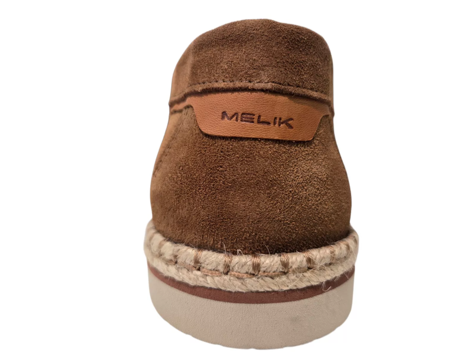 Melik Melik Jean Sigaro Suede Veterschoenen Bruin Suede Heren