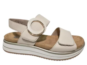 Remonte Remonte D1J63-60 Sandalen Beige Leer Dames