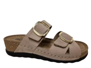 Rohde Rohde 5430 14 Slippers Beige Nubuck Dames