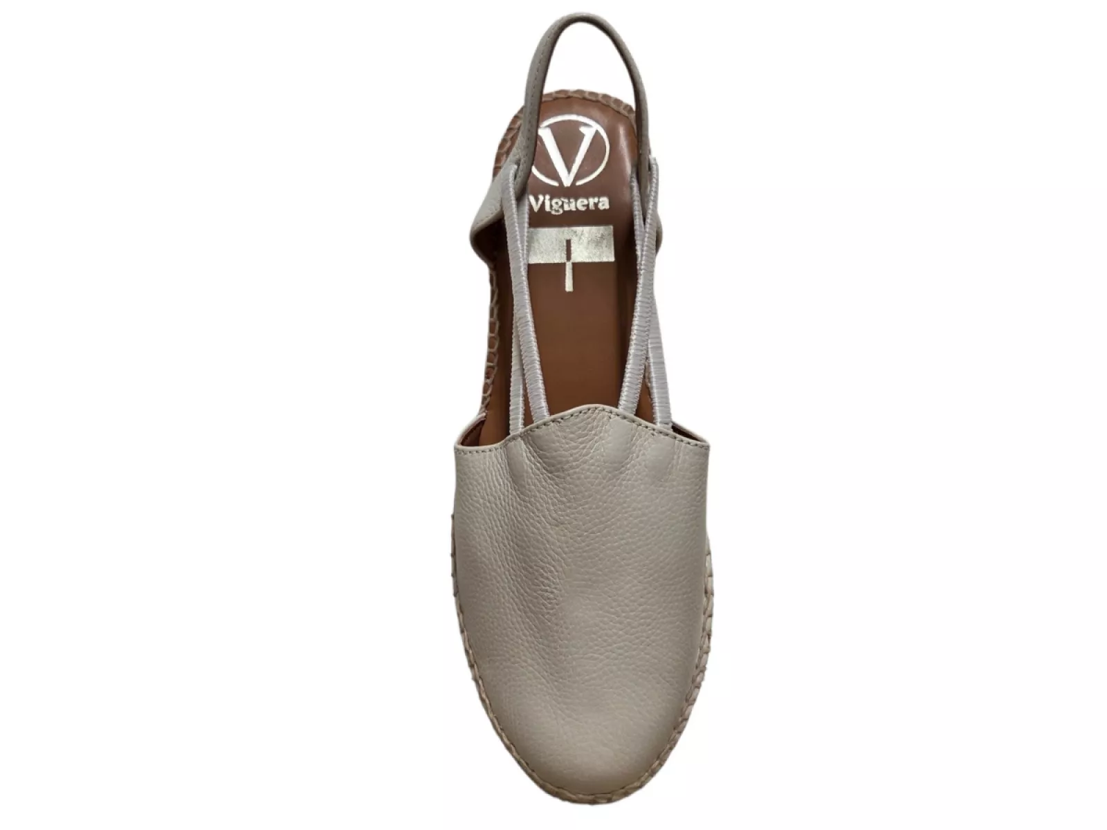 Viguera Viguera 1825 Mars Vainilla Sandaletten Wit Leer Dames