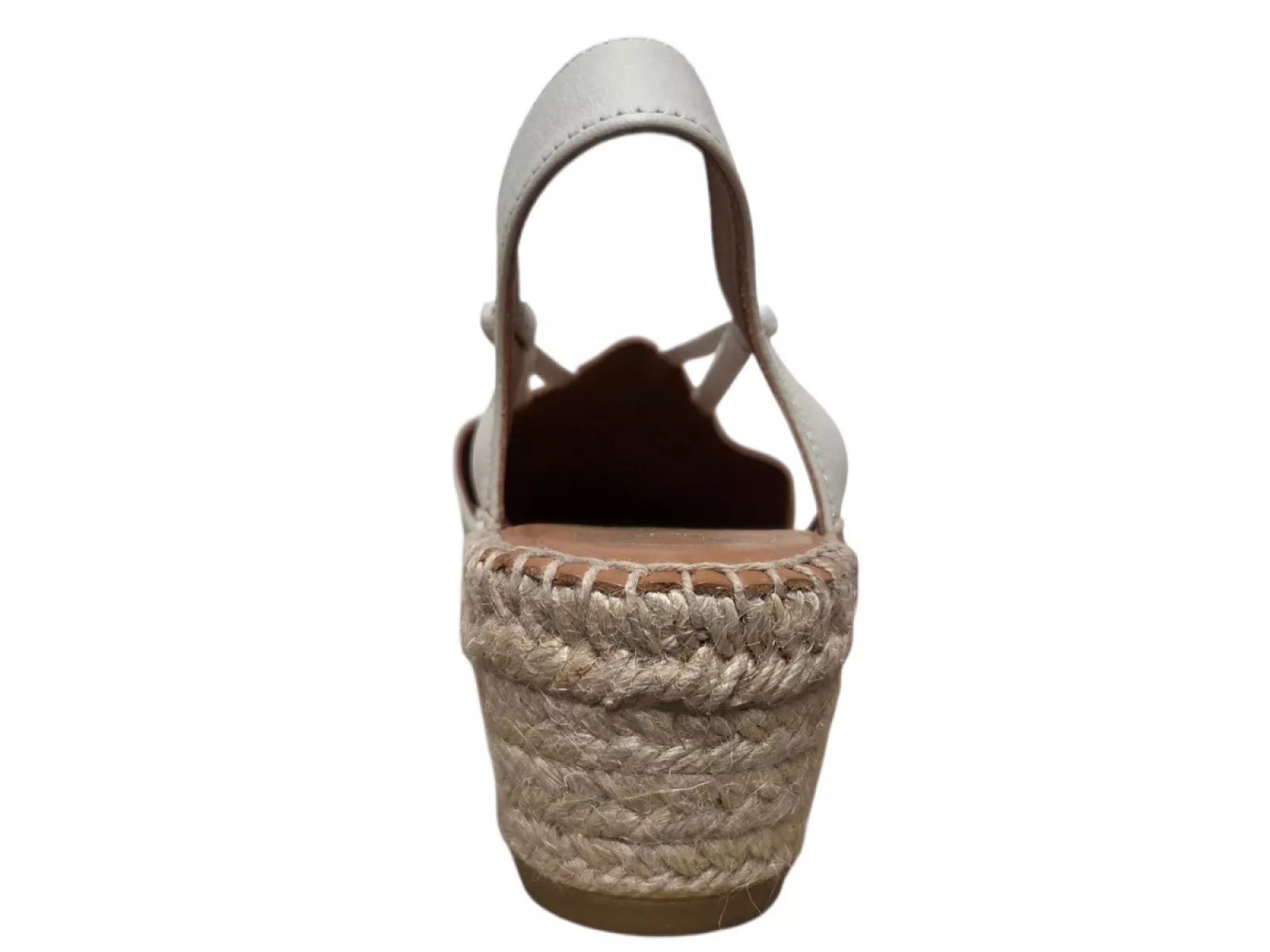 Viguera Viguera 1825 Mars Vainilla Sandaletten Wit Leer Dames