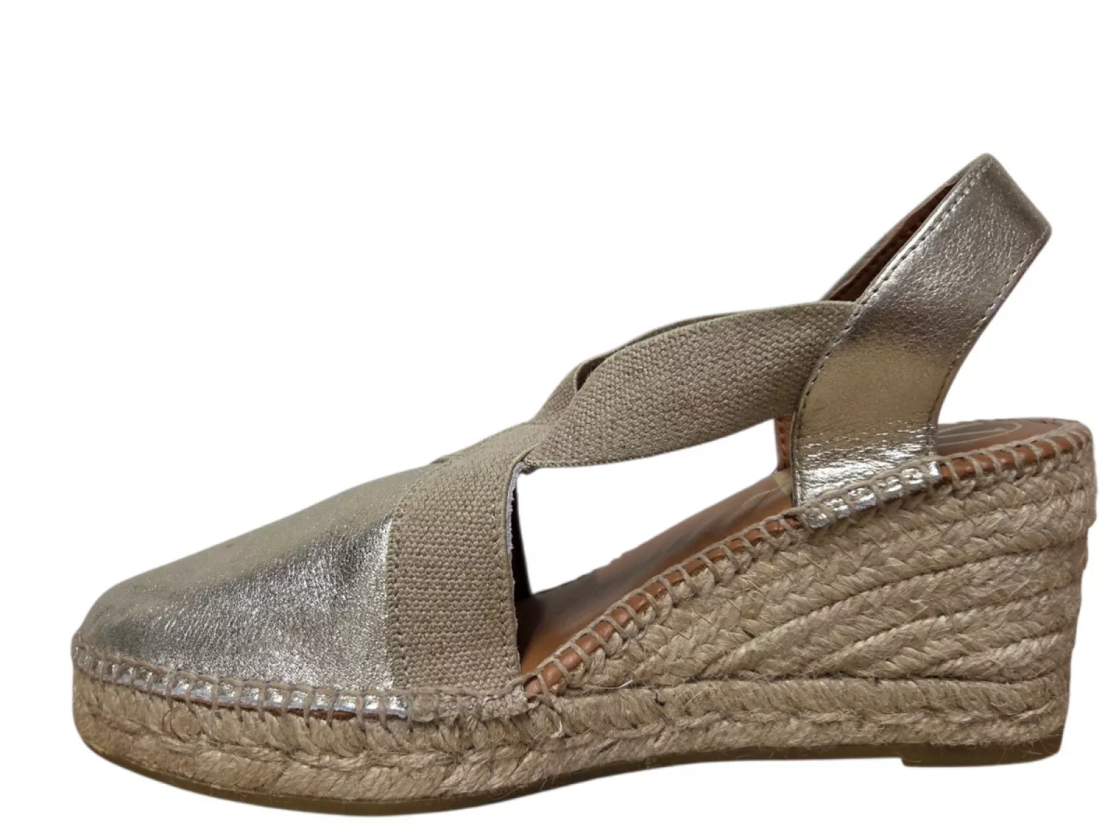 Viguera Viguera Elista Sahara Sandaletten Goud Leer Dames