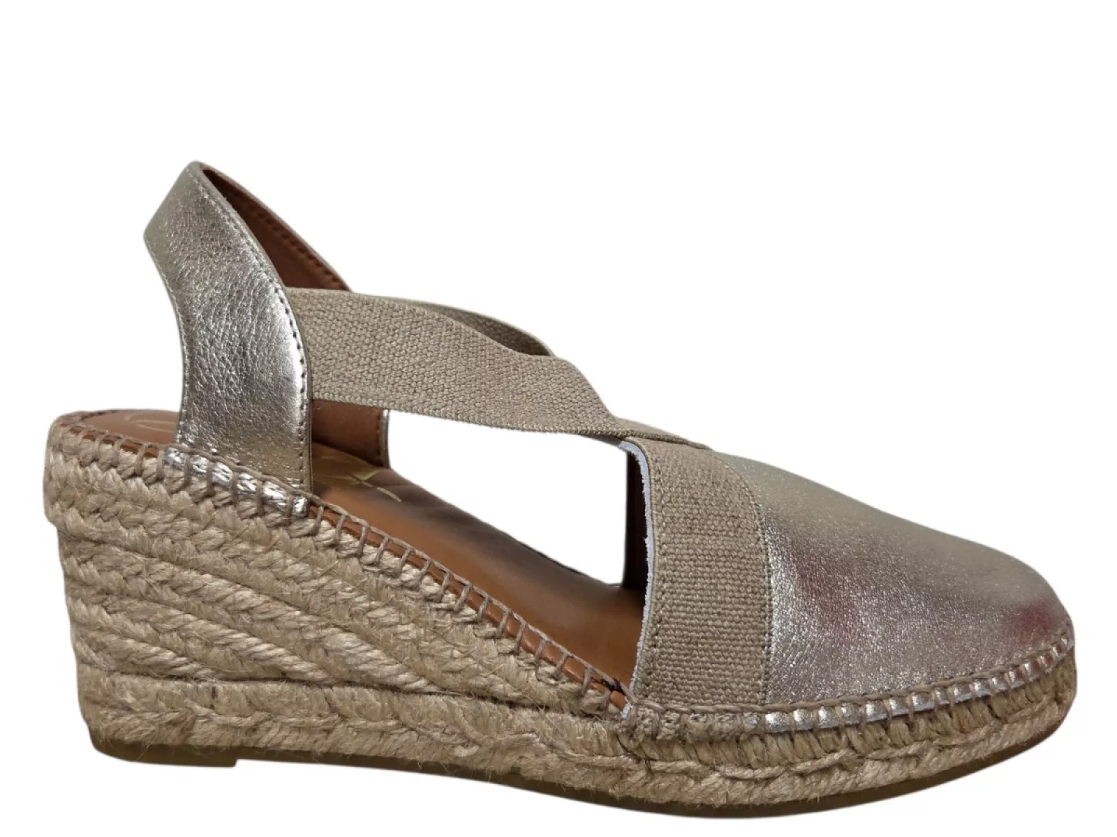 Viguera Viguera Elista Sahara Sandaletten Goud Leer Dames