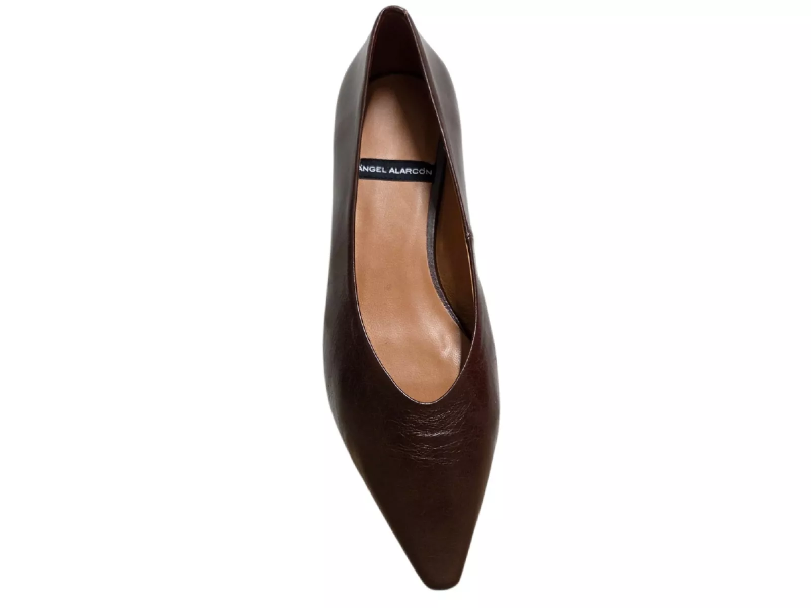 Angel Alarcon Angel Alarcon Naya 25508 530B Greta Cafe Instappers Bruin Leer Dames