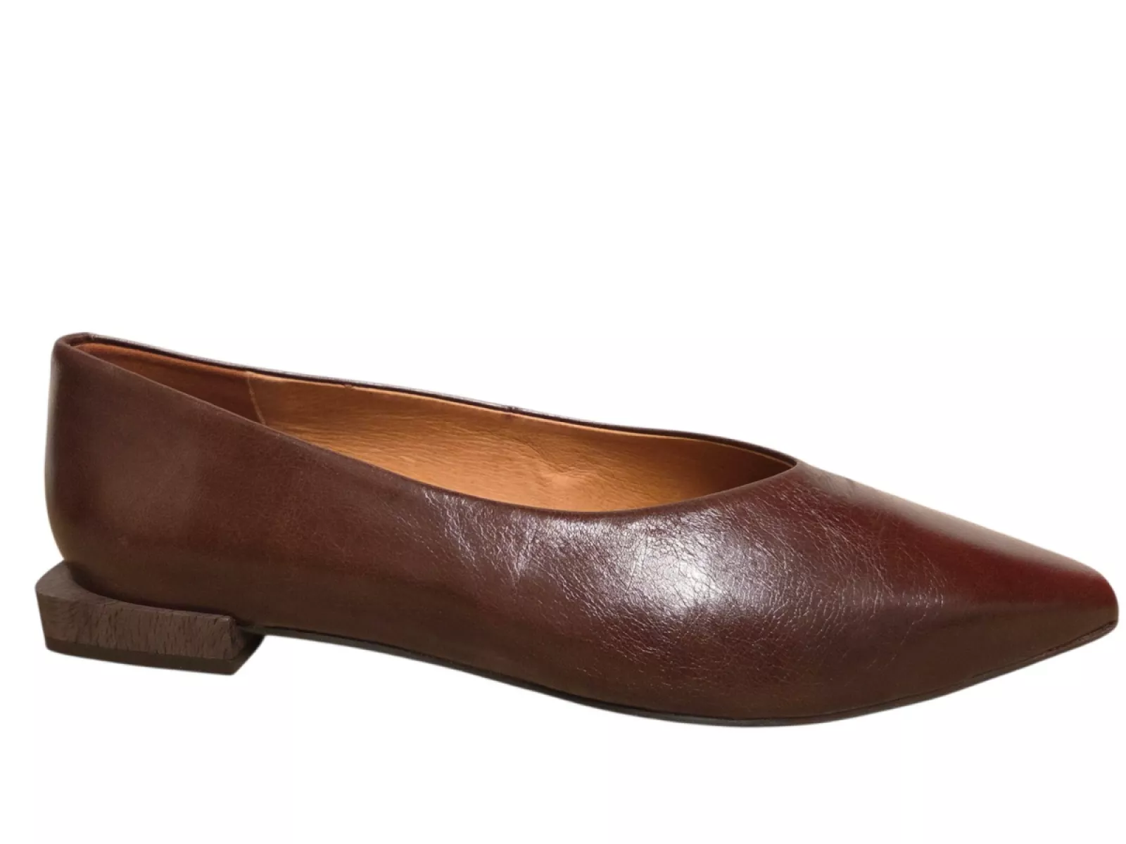 Angel Alarcon Angel Alarcon Naya 25508 530B Greta Cafe Instappers Bruin Leer Dames