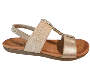 Bridge Bridge 25157630 Sandalen Goud Synthetisch Dames