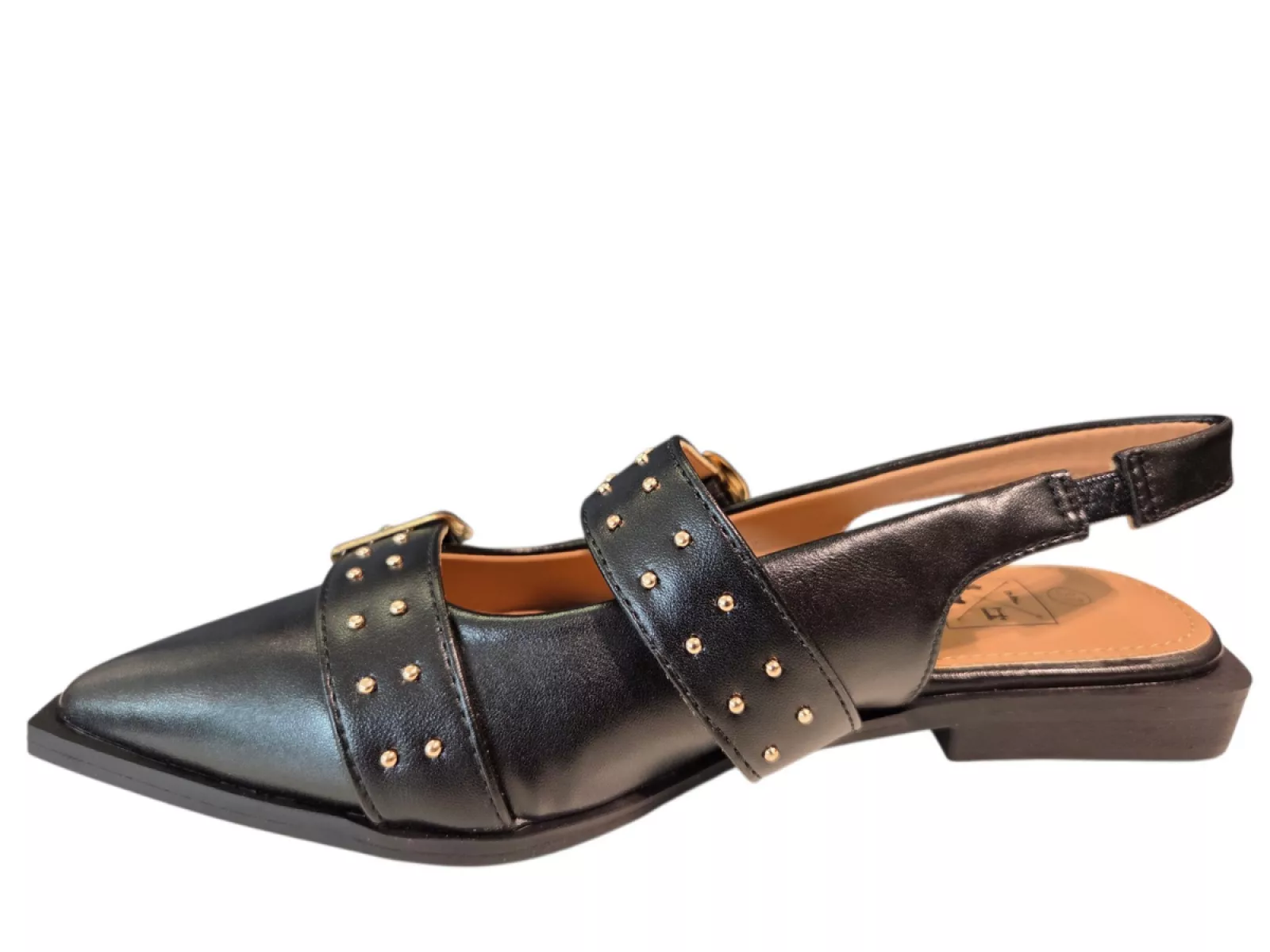 Bridge Bridge 26157752 Slingbacks Zwart Synthetisch Dames