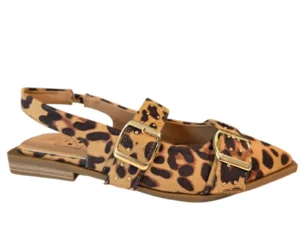 Bridge Bridge 26157752 Slingbacks Luipaardprint Textiel Dames