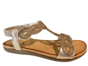 Bridge Bridge 26157782 Sandalen Goud Synthetisch Dames