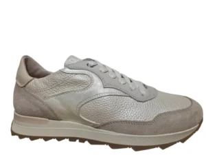 DL Sport DL Sport 6957 Velour Sheer Dore Osso Sneakers Beige Leer Dames