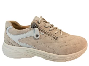 Hartjes Hartjes 162.2601/31 03.13 Sneakers Beige Suede Dames Breedtemaat K