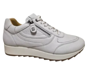 Helioform Helioform 250.024.0100 Sneakers Wit Leer Dames Breedtemaat K