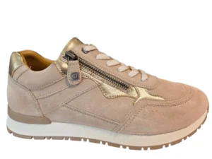Helioform Helioform 286.001.0130 Sneakers Beige Suede Dames Breedtemaat K