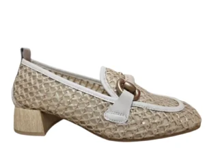 Hispanitas Hispanitas RHV264828 C015 Instappers Bruin Leer en Mesh Dames