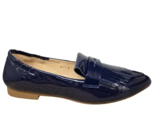 Maripe Maripe MA151 Vernice Blue Scuro Instappers Blauw Lak Dames