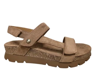Panama Jack Panama Jack Selma B10 Cuero Bark Sandalen Beige Suede Dames