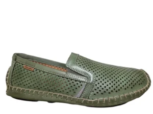 Pikolinos Pikolinos 09Z-3100 Mint Green Instappers Mint Groen Leer Heren