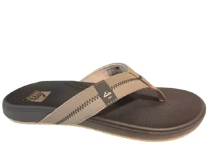 Reef Reef Cushion Phantom 2.0 Fossil Raven Teenslippers Bruin Grijs Synthetisch Heren