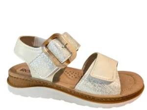 Rohde Rohde 1311 01 Sandalen Wit Leer Dames