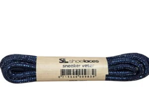 Schins SL Bicolore Veters Voor Floris van Bommel Blauw Blauw Metallic Uniseks 100cm