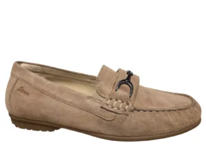 Sioux Sioux 40162 738 Instappers Beige Leer Dames Breedtemaat H