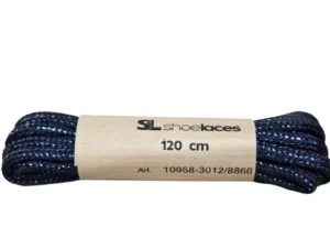 SL SL Bicolore Veters Voor Floris van Bommel Blauw Blauw Metallic Uniseks 120cm