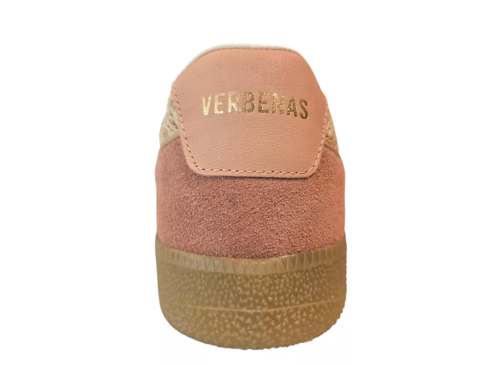 Verbenas Verbenas Sound Tropic Salmone Alba Sneakers Roze Suede Dames