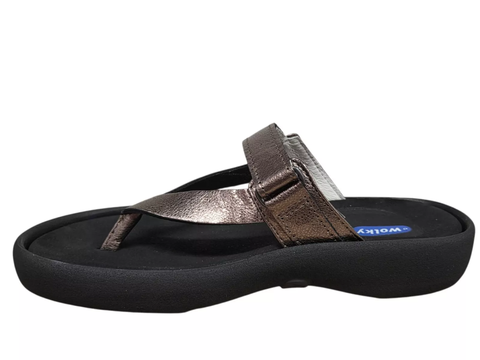 Wolky Wolky 0082123 203 Peace Teenslippers Brons Leer Dames