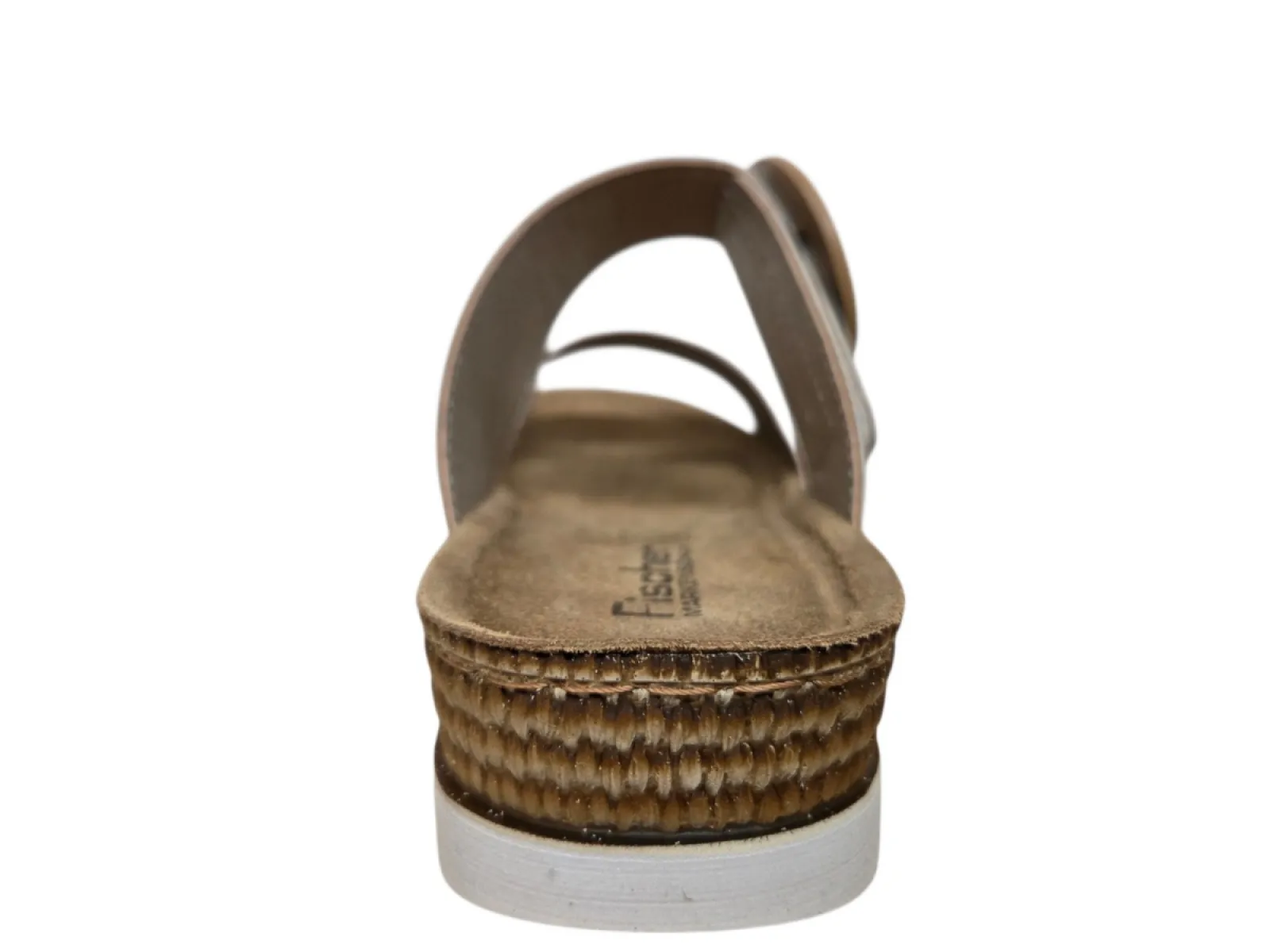 Fischer Fischer 556207 150 Slippers Zilver Print Leer Dames