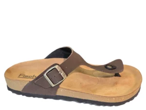 Fischer Fischer 569507 777 Teenslippers Bruin Leer Heren