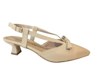 Gianluca Pisati Gianluca Pisati Anna Nappa Crema Slingbanks Creme Leer Dames