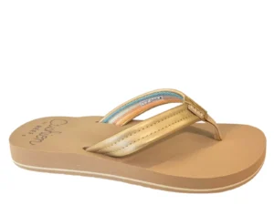 Reef Reef Cushion Breeze Golden Hour Teenslippers Goud Synthetisch Dames