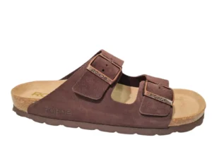 Rohde Rohde 5922 72 Slippers Bruin Leer Heren