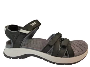 Teva Teva W Tirra Sport Leather Black Sandalen Zwart Leer Dames
