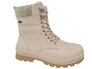 G Comfort G Comfort P-1211PN Beige Nappa Yak Veterboots Wit Leer Dames