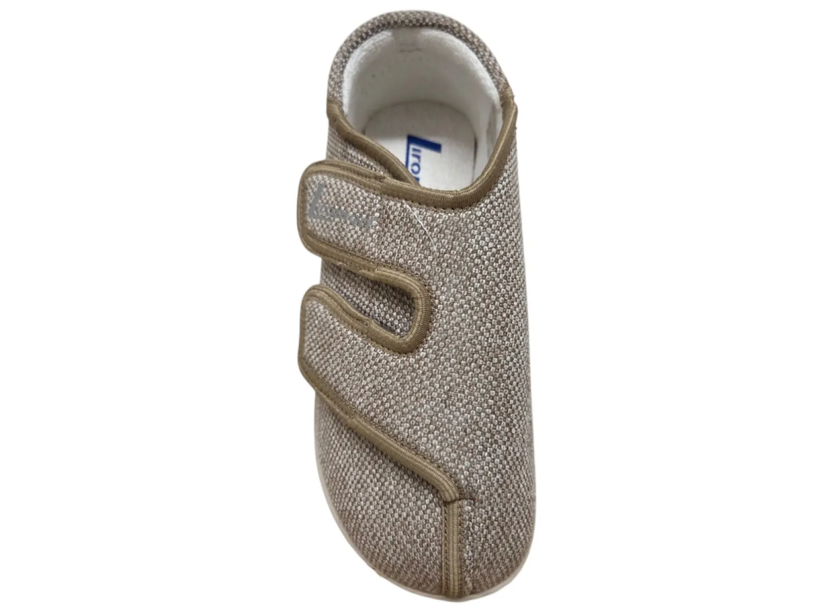 Liromed Liromed Kampen Zand 476-1004 Medische Verbandpantoffels Beige Bamboe-textiel Uniseks Breedtemaat L Zorgvergoeding Mogelijk