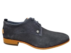Rehab Rehab Greg Wall Suede 8100 Nette Veterschoenen Donker Blauw Suede Heren