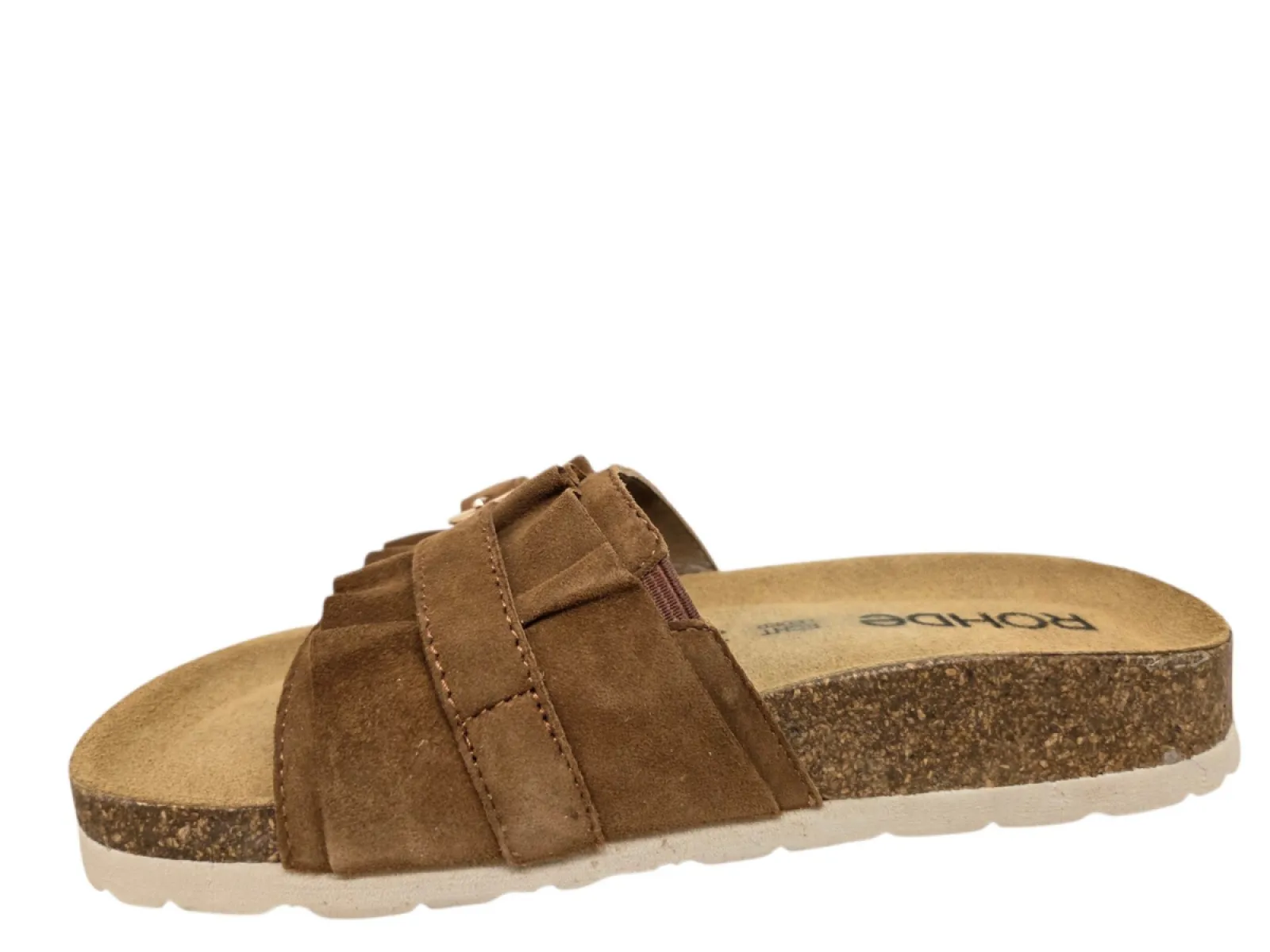 Rohde Rohde 1763 76 Slippers Slides Bruin Suede Dames